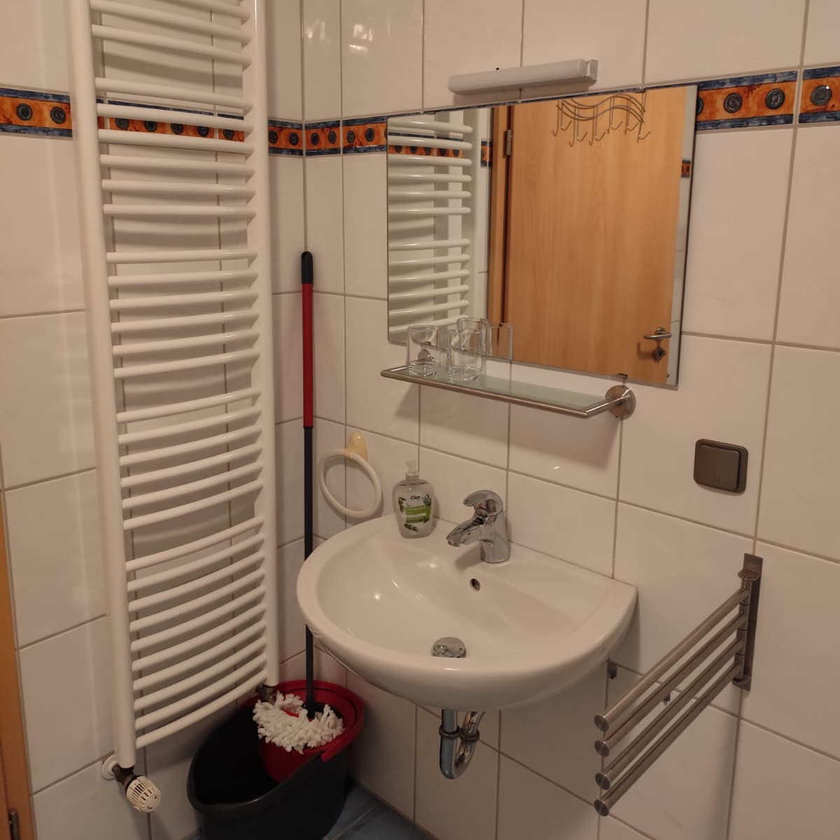 Waschbecken im Badezimmer